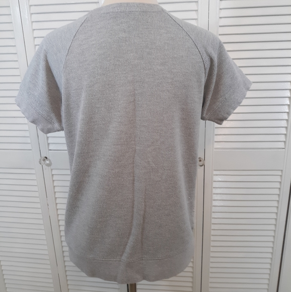 Michael kors lace SS sweatshirt medium *C2 - Picture 4 of 5